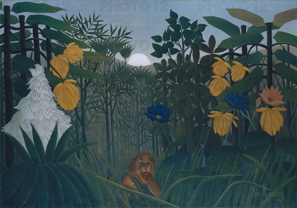 The Repast of the Lion, ca. 1907. Creator: Henri Rousseau.