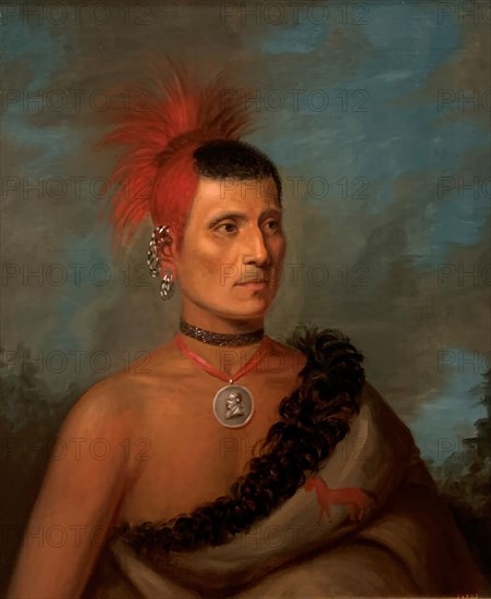 Pes-Ke-Le-Cha-Co, 1832-33. Creator: Henry Inman.