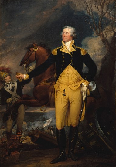 George Washington before the Battle of Trenton, ca. 1792-94. Creator: John Trumbull.