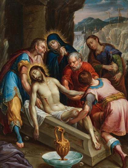 The Entombment of Christ, ca. 1702. Creator: Juan Rodríguez Juárez.