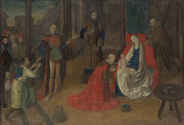 The Adoration of the Magi, ca. 1465. Creator: Joos van Wassenhove.