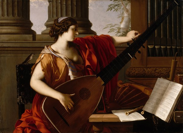 Allegory of Music, 1649. Creator: Laurent de la Hyre.