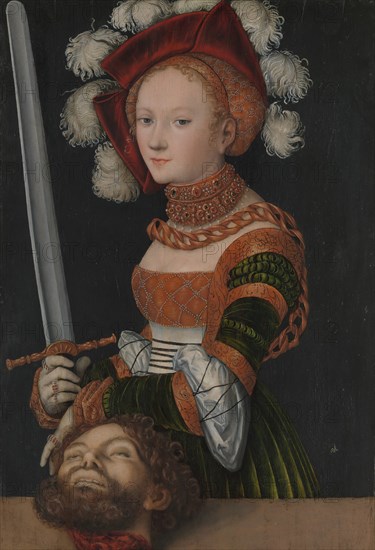 Judith with the Head of Holofernes, ca. 1530. Creator: Lucas Cranach the Elder.