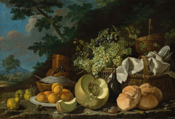 The Afternoon Meal (La Merienda), ca. 1772. Creator: Luis Meléndez.