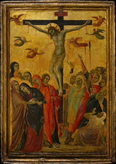 The Crucifixion, ca. 1315. Creator: Segna di Buonaventura.