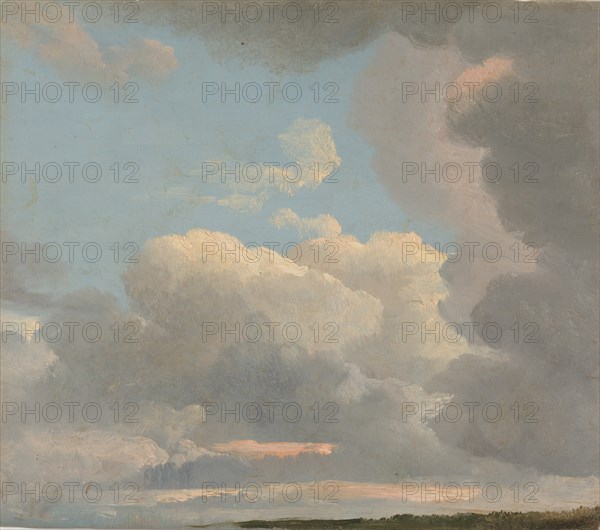 Cloud Study (Early Evening), ca. 1786-1806. Creator: Simon Alexandre Clement Denis.