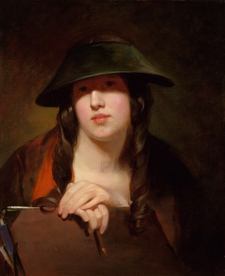 The Student, 1839. Creator: Thomas Sully.