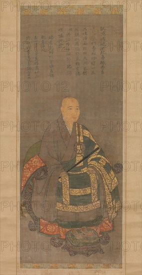 Portrait of Keinan Eibun, 1449. Creator: Unknown.
