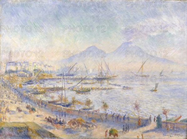 The Bay of Naples, 1881. Creator: Pierre-Auguste Renoir.