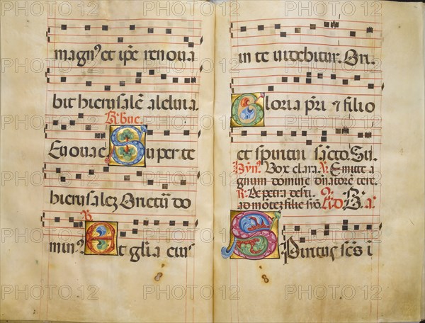 Benedictine Antiphonary, ca. 1467-70. Creator: Belbello da Pavia.