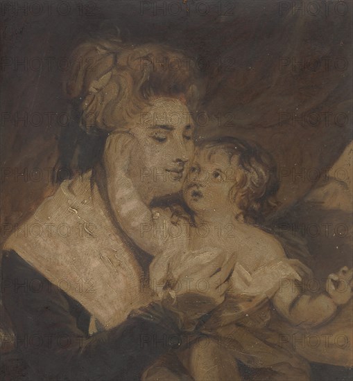 Lady Dashwood and Her Son, ca. 1785. Creator: Charles Howard Hodges.