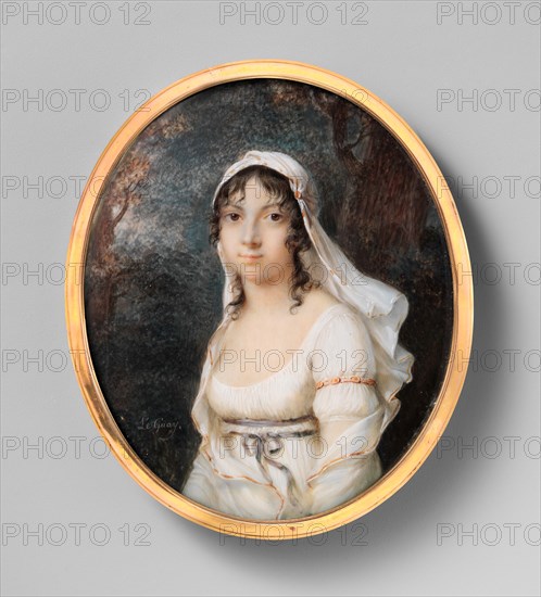 Portrait of a Woman, ca. 1800. Creator: Étienne-Charles Leguay.