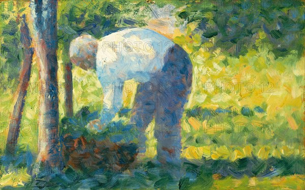 The Gardener, 1882-83. Creator: Georges-Pierre Seurat.