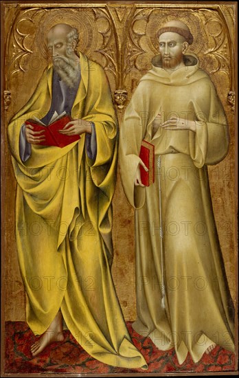 Saints Matthew and Francis, ca. 1435. Creator: Giovanni di Paolo.
