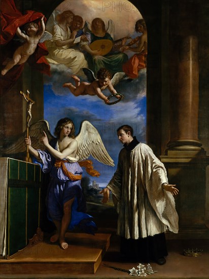 The Vocation of Saint Aloysius (Luigi) Gonzaga, ca. 1650. Creator: Guercino.