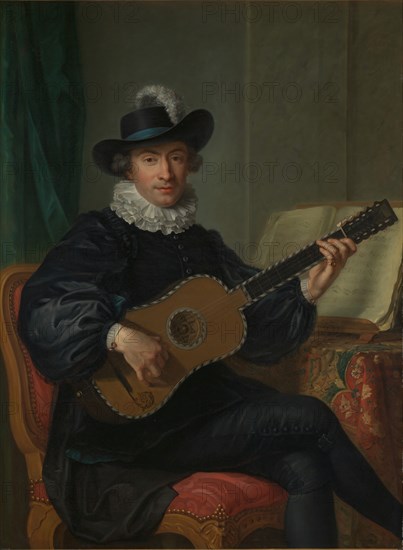 Portrait of Monsieur Aublet, ca. 1782. Creator: Guillaume Voiriot.