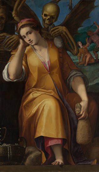 Allegory of Avarice. Creator: Jacopo Ligozzi.