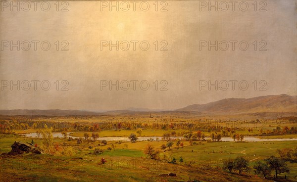 Pompton Plains, New Jersey, 1867. Creator: Jasper Francis Cropsey.