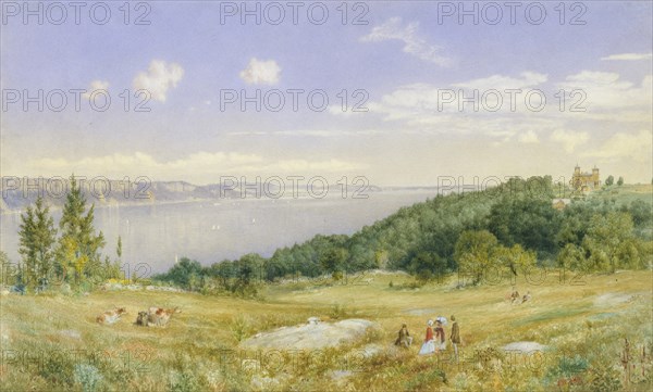 The Palisades, ca. 1870. Creator: John William Hill.