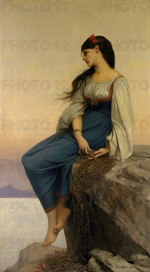 Graziella, 1878. Creator: Jules-Joseph Lefebvre.