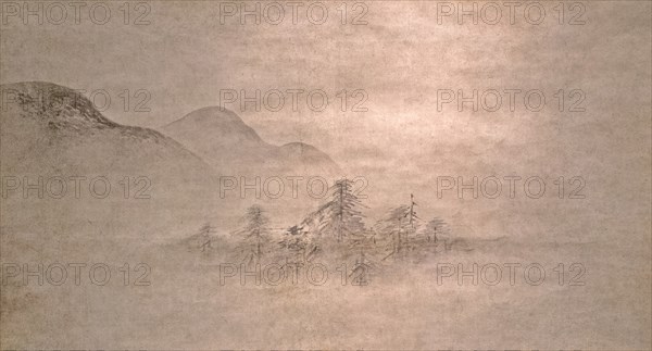 Landscape, 16th century. Creator: Kano Motonobu.