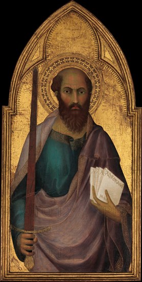 Saint Paul, ca. 1330. Creator: Lippo Memmi.