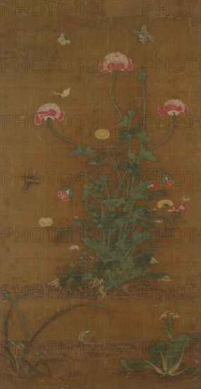 Flowers, 14th century. Creator: Lu Jingfu.