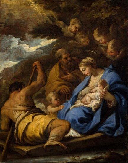 The Flight into Egypt. Creator: Luca Giordano.