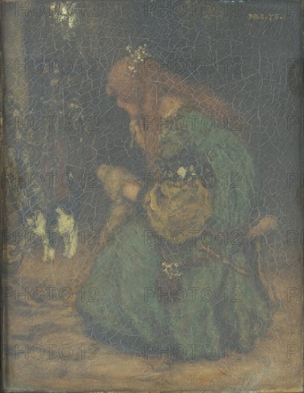 Reverie, 1875. Creator: Matthys Maris.