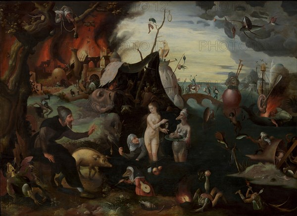 The Temptation of Saint Anthony. Creator: Pieter Huys.