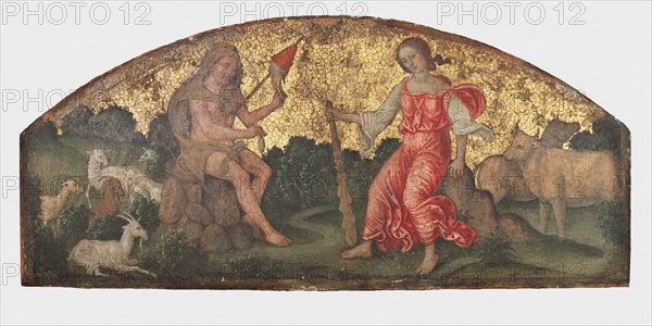 Hercules and Omphale, ca. 1509. Creator: Bernardino Pinturicchio.