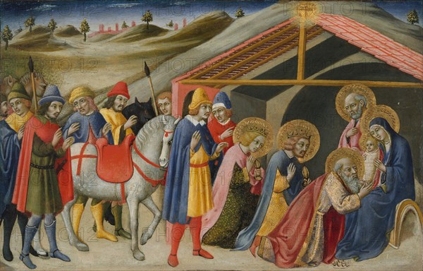 The Adoration of the Magi, ca. 1470. Creator: Sano di Pietro.