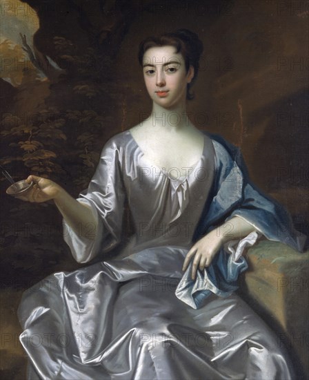 Portrait of a Woman, Called Maria Taylor Byrd, 1700-1725. Creator: Unknown.
