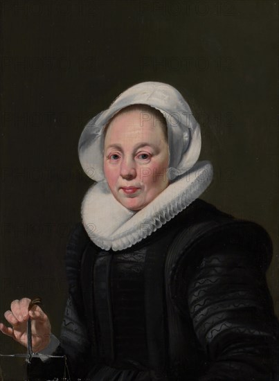 Portrait of a Woman with a Balance, ca. 1625-26. Creator: Thomas de Keyser.
