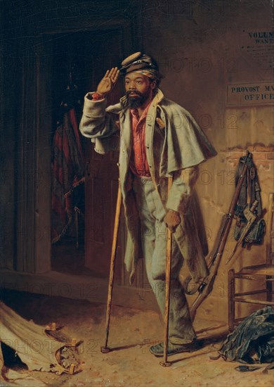 A Bit of War History: The Veteran, 1866. Creator: Thomas Waterman Wood.