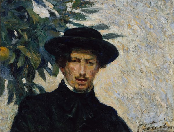Self-Portrait, 1905. Creator: Umberto Boccioni.