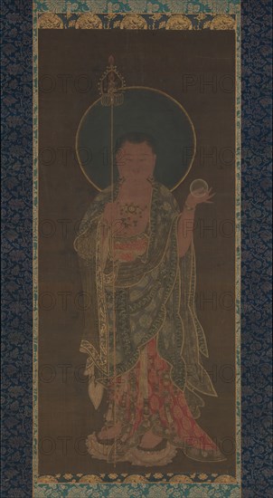 Kshitigarbha, first half of the 14th century. Creator: Unknown.