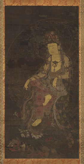 Water-moon Avalokiteshvara , first half of the 14th century. Creator: Unknown.