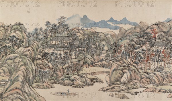 Wangchuan Villa, dated 1711. Creator: Wang Yuanqi.