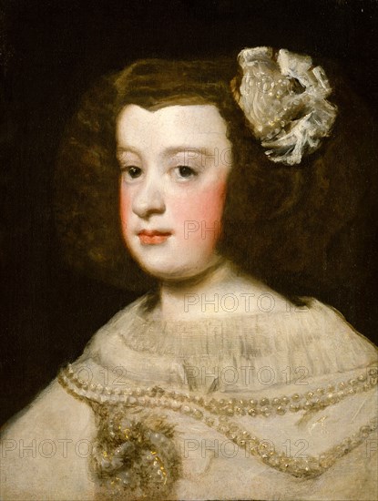 Maria Teresa, Infanta of Spain, mid-17th century. Creator: Workshop of Diego Rodríguez de Silva y Velázquez (Spanish, 1599-1660).