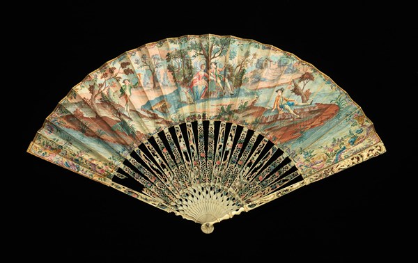 Fan, fourth quarter 18th century. Creator: Unknown.