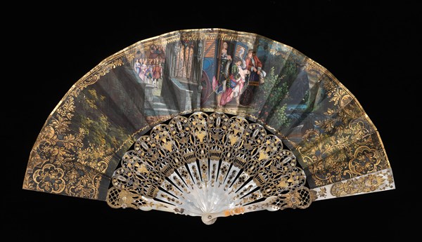 Fan, 1860-69. Creator: Unknown.