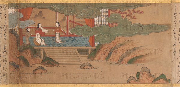 Illustrated Legends of the Origins of the Kumano Shrines...late 16th-early 17th century. Creator: Unknown.