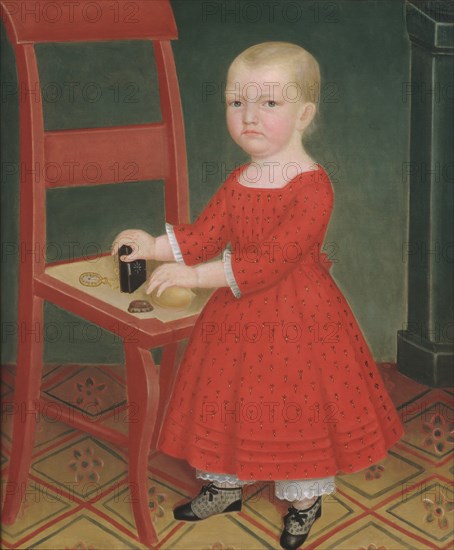 Boy with Blond Hair, ca. 1840-50. Creator: Unknown.