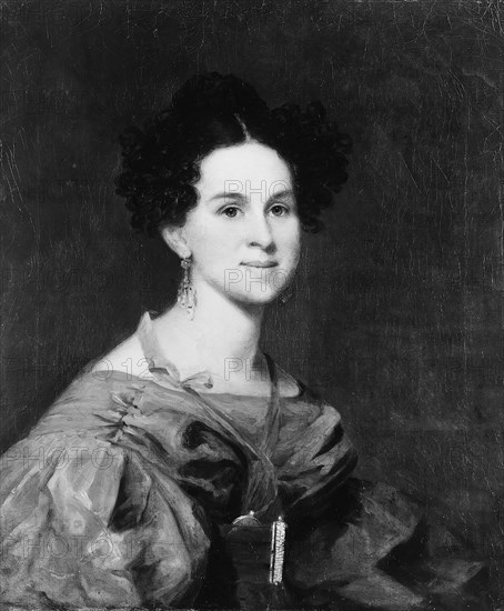 Mrs. George Pine, 1835. Creator: Unknown.