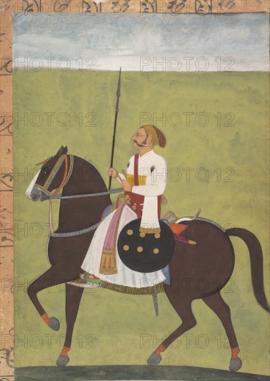 Equestrian Portrait of a Nobleman, ca. 1710-20. Creator: Unknown.