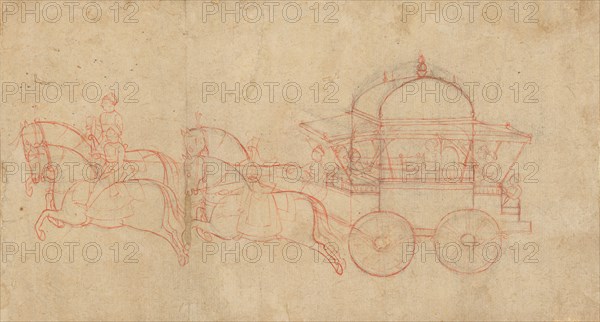 War Chariot, mid-19th century. Creator: Unknown.