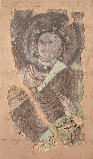 Seated Bodhisattva, ca. 6th-7th century. Creator: Unknown.