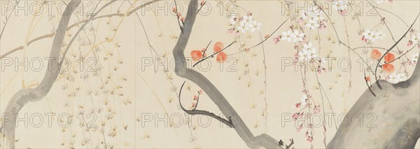 Flowers of the Four Seasons, 1815. Creator: After Sakai H?itsu (Japanese, 1761-1828).