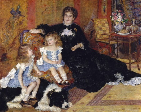 Madame Georges Charpentier (Marguérite-Louise Lemonnier, 1848-1904)..., 1878. Creator: Pierre-Auguste Renoir.